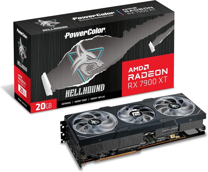 PowerColor Hellhound AMD Radeon RX 7900 XT Graphics Card 20GB - Image 1